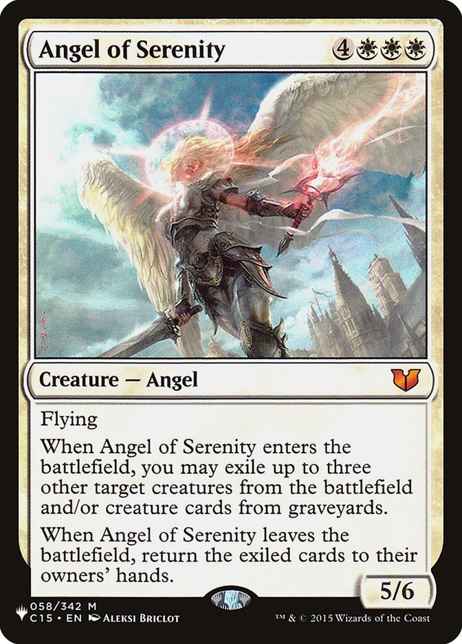 Angel of Serenity [The List] | RetroPlay Games