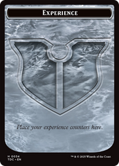 Experience // Treasure Double-Sided Token [Tarkir: Dragonstorm Commander Tokens] | RetroPlay Games