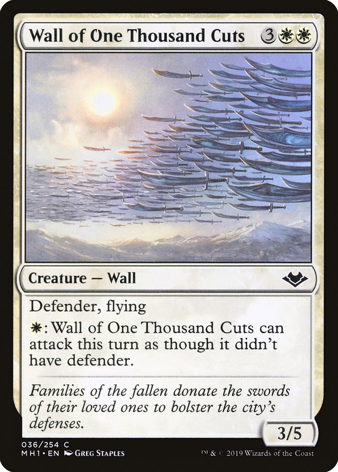 Wall of One Thousand Cuts [Modern Horizons] | RetroPlay Games