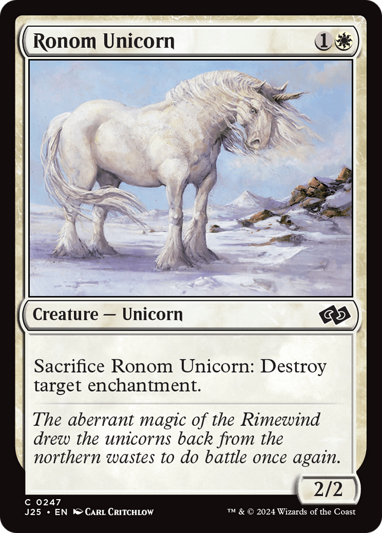 Ronom Unicorn [Foundations Jumpstart] | RetroPlay Games