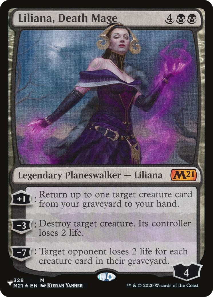 Liliana, Death Mage [The List] | RetroPlay Games