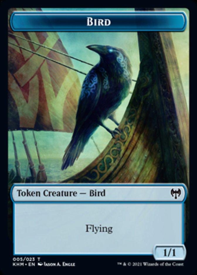 Bird Token [Kaldheim Tokens] | RetroPlay Games