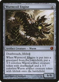 Wurmcoil Engine (Scars of Mirrodin) [Oversize Cards] | RetroPlay Games