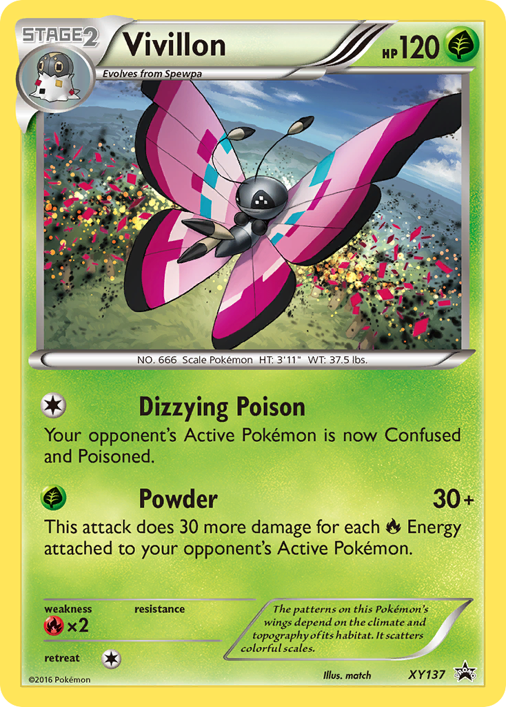 Vivillon (XY137) [XY: Black Star Promos] | RetroPlay Games