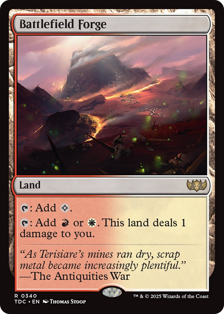 Battlefield Forge [Tarkir: Dragonstorm Commander] | RetroPlay Games