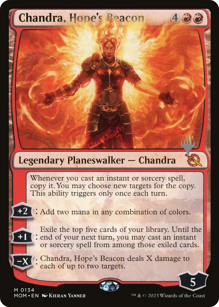 Chandra, Hope's Beacon (Promo Pack) [March of the Machine Promos] | RetroPlay Games