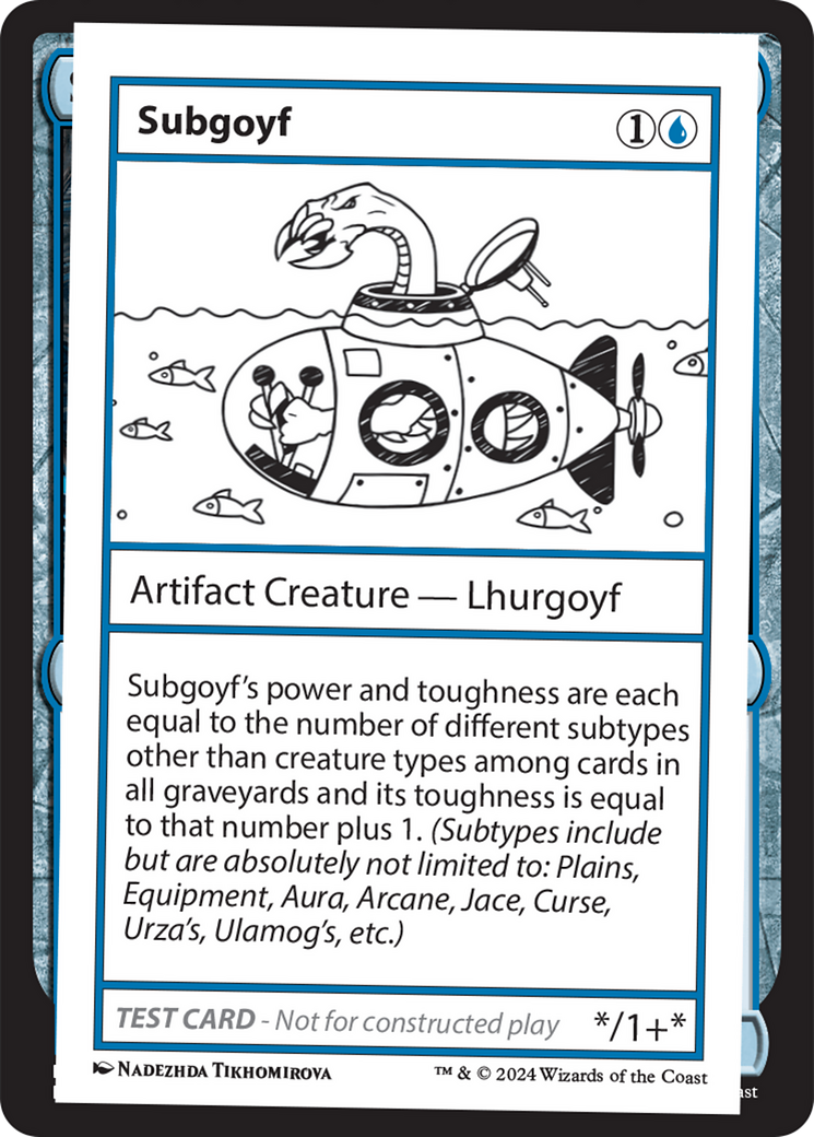 Subgoyf [Mystery Booster 2 Playtest Cards] | RetroPlay Games