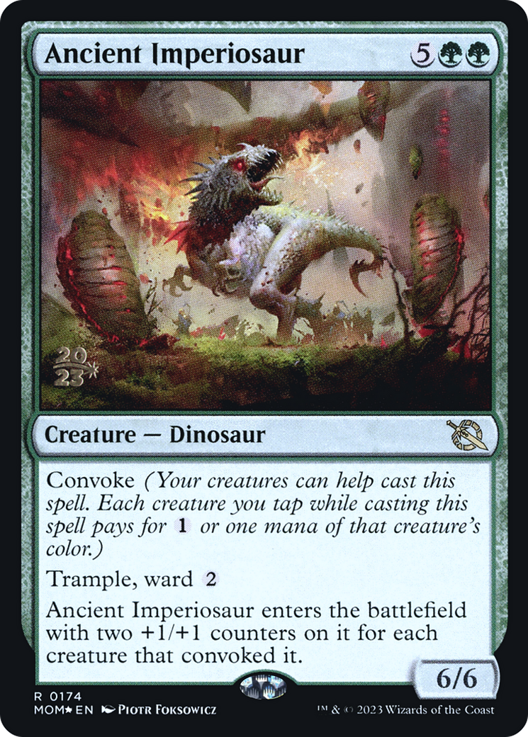 Ancient Imperiosaur [March of the Machine Prerelease Promos] | RetroPlay Games