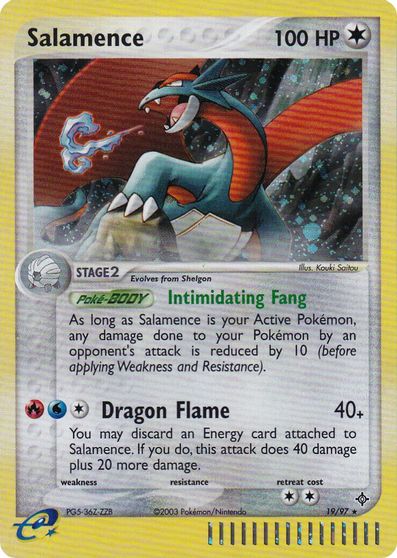 Salamence (19/97) (League Promo 2004) [League & Championship Cards] | RetroPlay Games