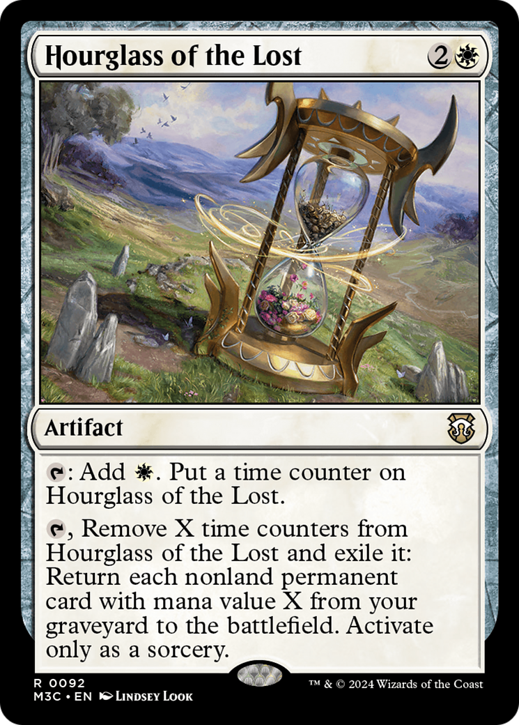 Hourglass of the Lost (Ripple Foil) [Modern Horizons 3 Commander] | RetroPlay Games