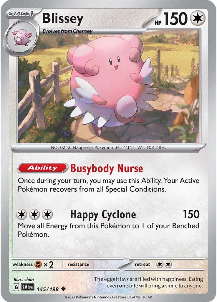 Blissey (145/198) [Scarlet & Violet: Base Set] | RetroPlay Games