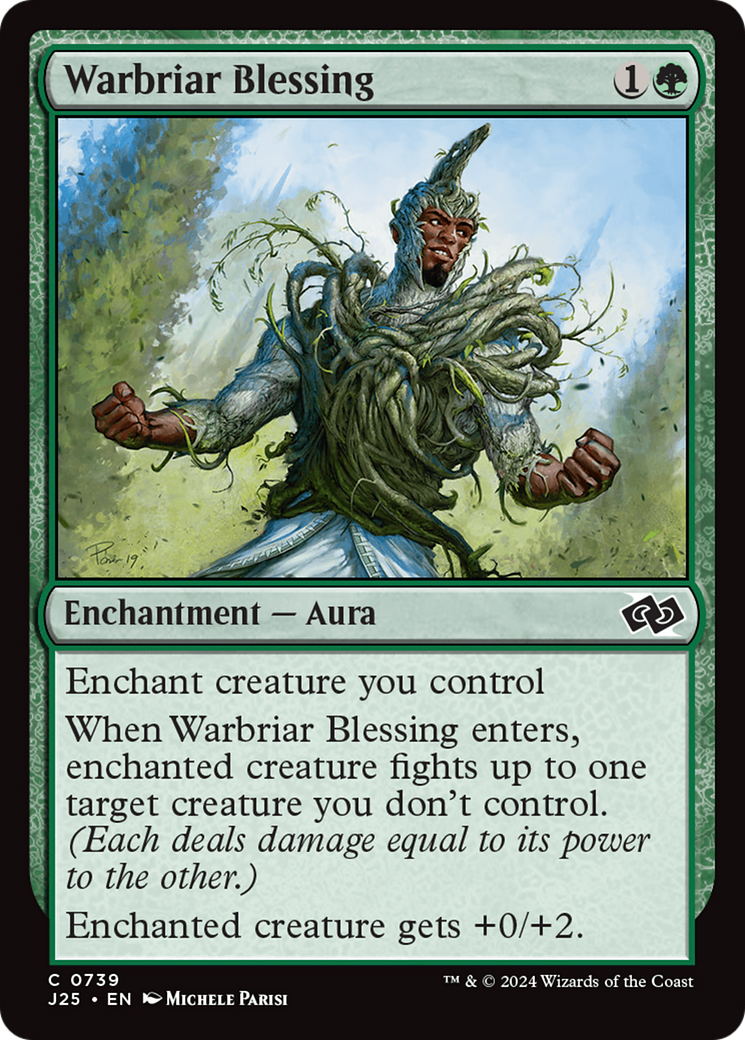 Warbriar Blessing [Foundations Jumpstart] | RetroPlay Games