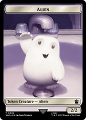 Alien // Alien Salamander Double-Sided Token [Doctor Who Tokens] | RetroPlay Games