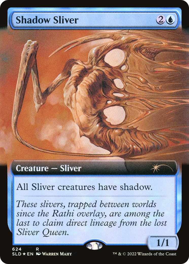 Shadow Sliver (Extended Art) [Secret Lair Drop Promos] | RetroPlay Games