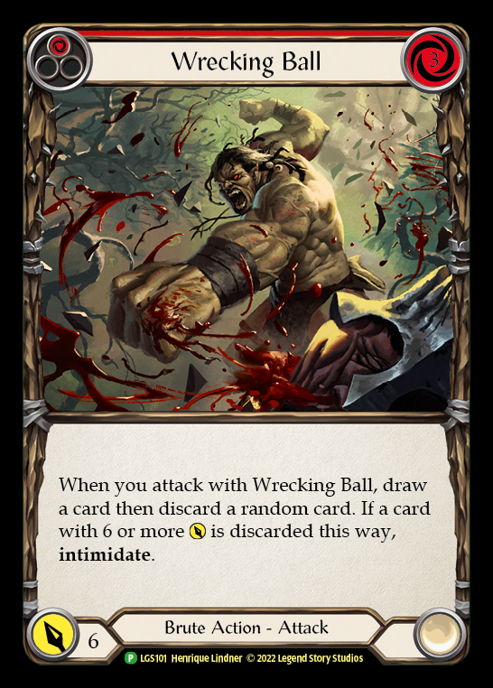 Wrecking Ball [LGS101] (Promo)  Rainbow Foil | RetroPlay Games