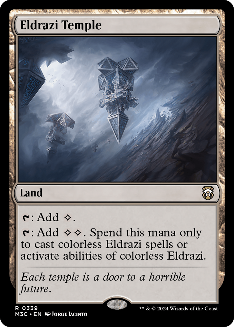 Eldrazi Temple (Ripple Foil) [Modern Horizons 3 Commander] | RetroPlay Games