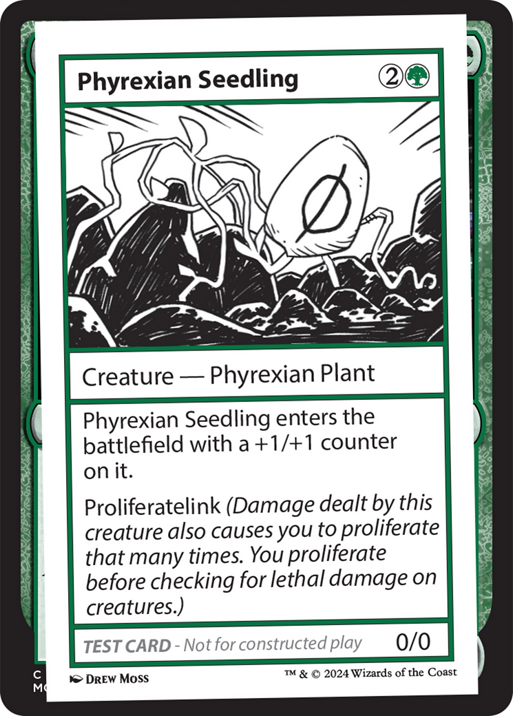 Phyrexian Seedling [Mystery Booster 2 Playtest Cards] | RetroPlay Games