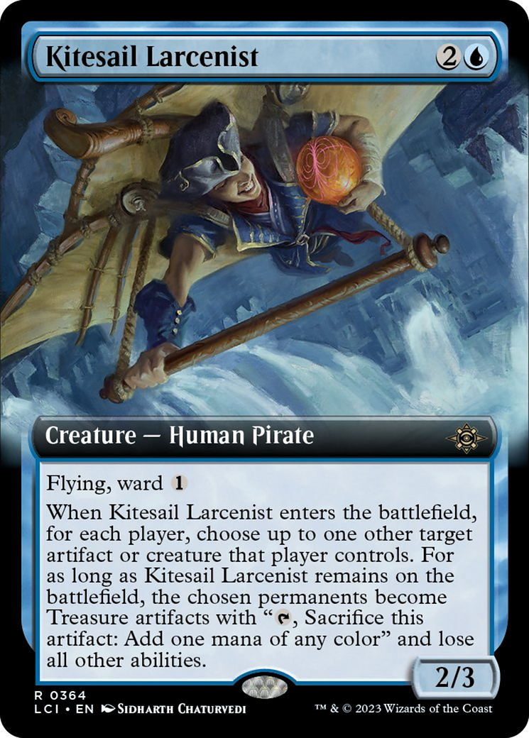 Kitesail Larcenist (Extended Art) [The Lost Caverns of Ixalan] | RetroPlay Games