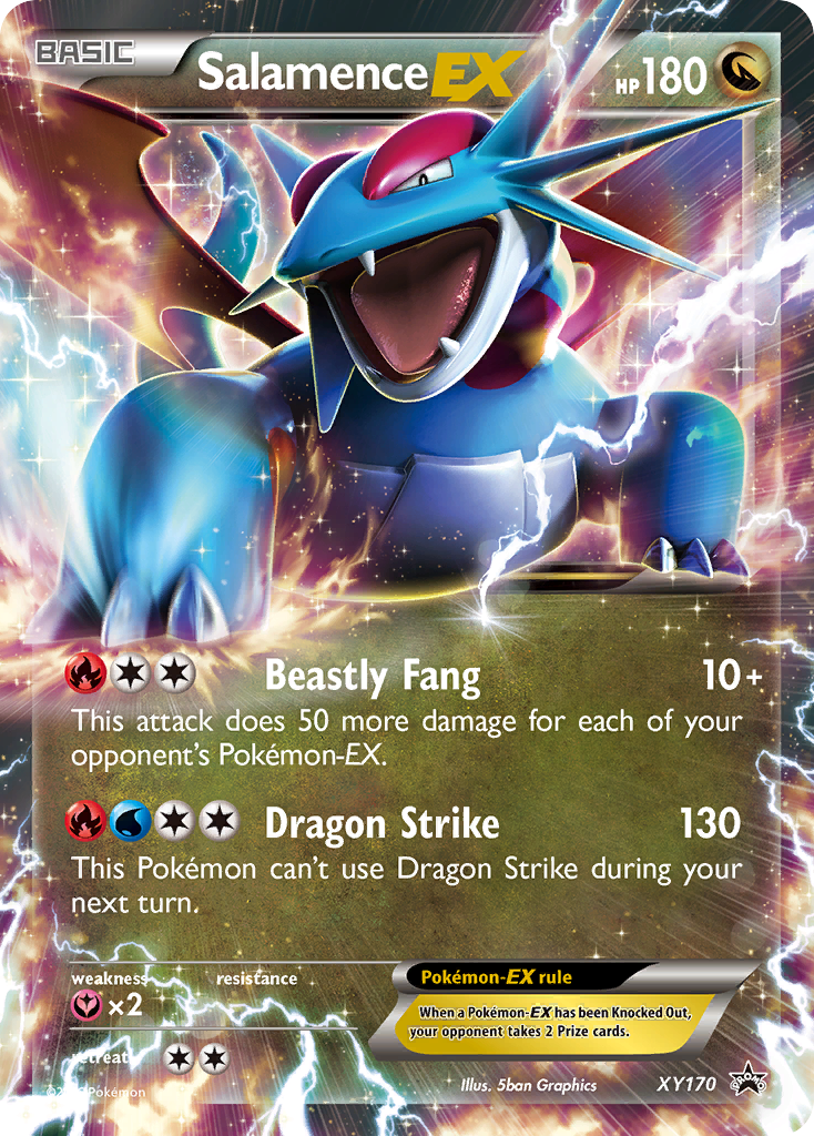 Salamence EX (XY170) [XY: Black Star Promos] | RetroPlay Games