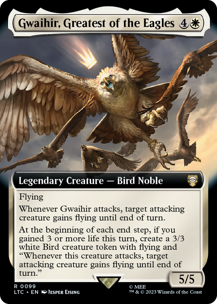 Gwaihir, Greatest of the Eagles (Extended Art) [The Lord of the Rings: Tales of Middle-Earth Commander] | RetroPlay Games