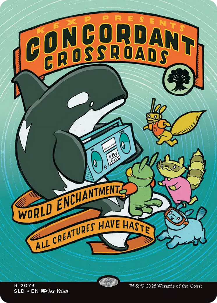 Concordant Crossroads (2073) (Rainbow Foil) [Secret Lair Drop Series] | RetroPlay Games