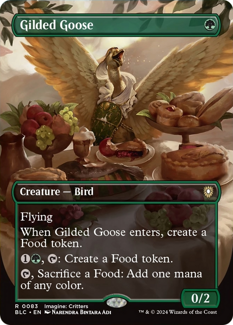 Gilded Goose (Borderless) [Bloomburrow Commander] | RetroPlay Games