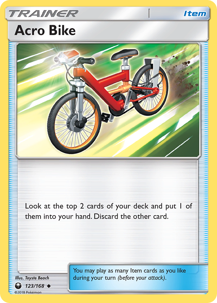 Acro Bike (123/168) [Sun & Moon: Celestial Storm] | RetroPlay Games