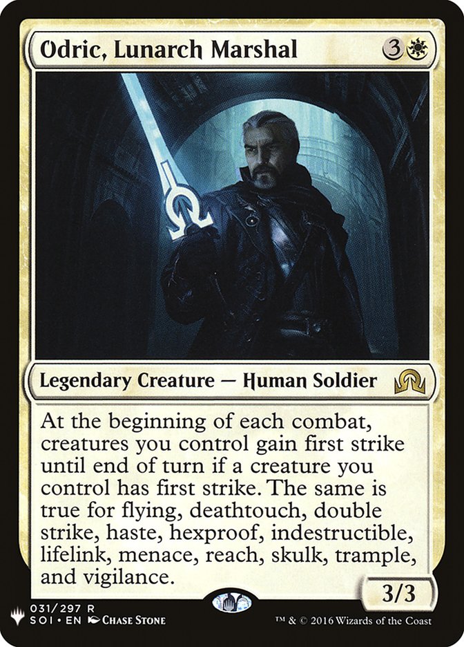 Odric, Lunarch Marshal [The List] | RetroPlay Games