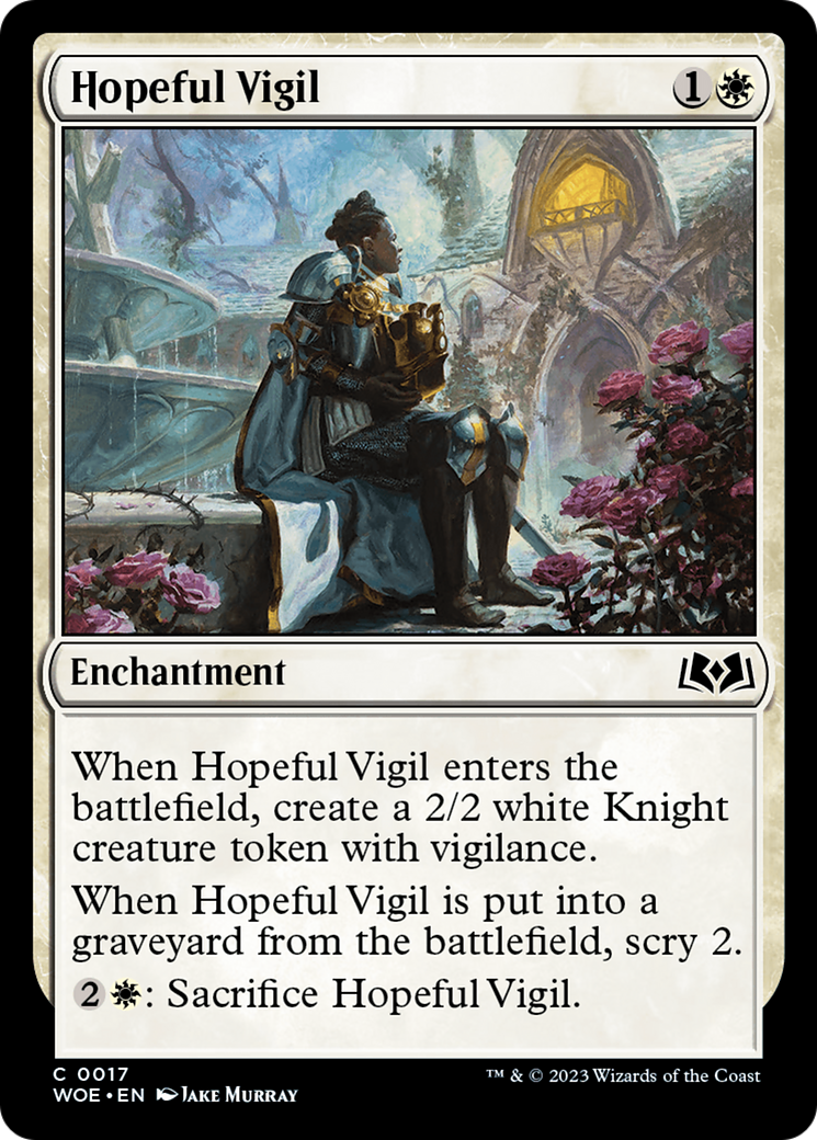 Hopeful Vigil [Wilds of Eldraine] | RetroPlay Games