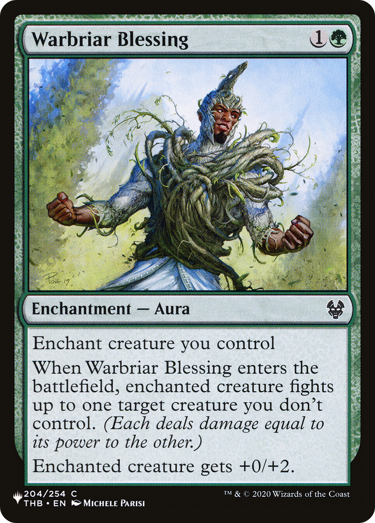 Warbriar Blessing [The List Reprints] | RetroPlay Games