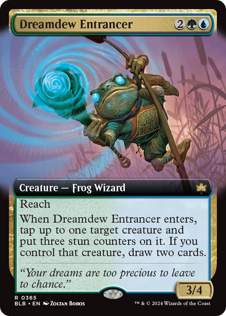 Dreamdew Entrancer (Extended Art) [Bloomburrow] | RetroPlay Games