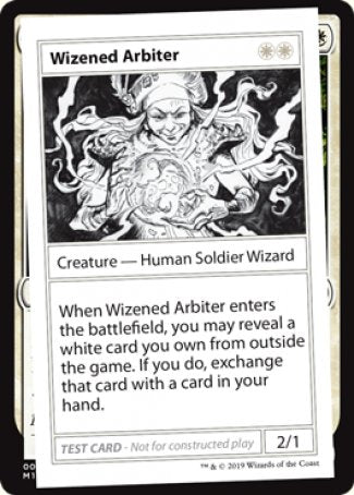 Wizened Arbiter (2021 Edition) [Mystery Booster Playtest Cards] | RetroPlay Games