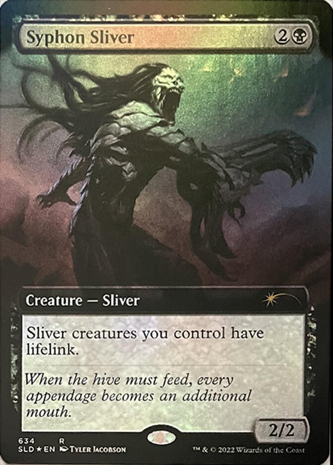 Syphon Sliver (Extended Art) [Secret Lair Drop Promos] | RetroPlay Games