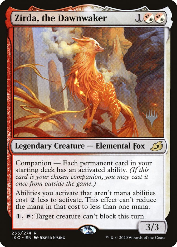 Zirda, the Dawnwaker (Promo Pack) [Ikoria: Lair of Behemoths Promos] | RetroPlay Games