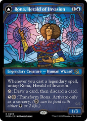 Rona, Herald of Invasion // Rona, Tolarian Obliterator (Showcase Planar Booster Fun) [March of the Machine] | RetroPlay Games