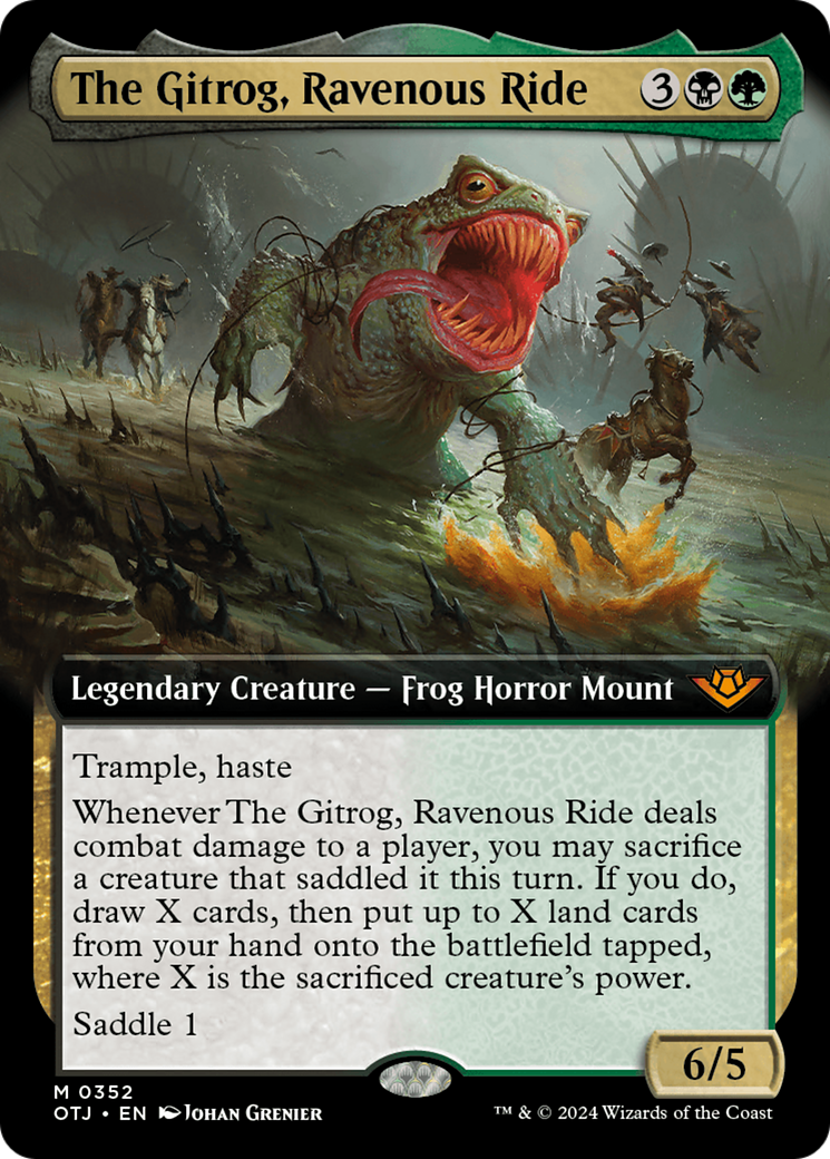 The Gitrog, Ravenous Ride (Extended Art) [Outlaws of Thunder Junction] | RetroPlay Games