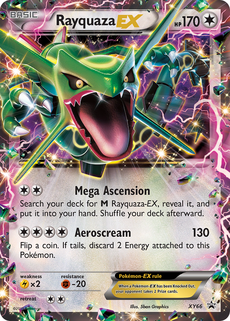 Rayquaza EX (XY66) [XY: Black Star Promos] | RetroPlay Games