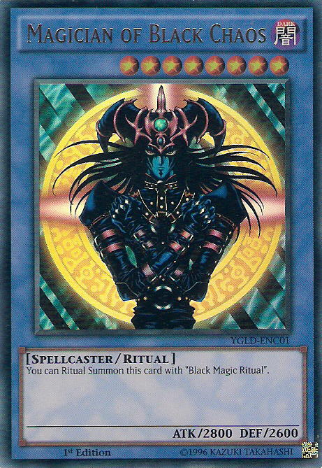 Magician of Black Chaos [YGLD-ENC01] Ultra Rare | RetroPlay Games