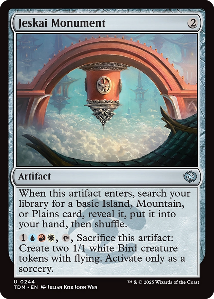 Jeskai Monument [Tarkir: Dragonstorm] | RetroPlay Games