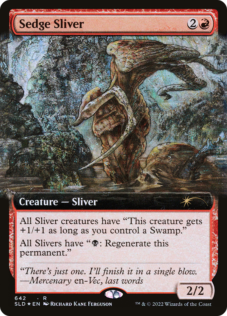 Sedge Sliver (Extended Art) [Secret Lair Drop Promos] | RetroPlay Games