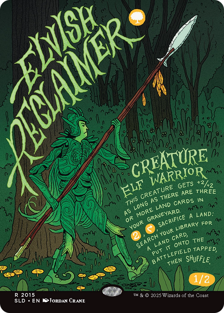 Elvish Reclaimer [Secret Lair Drop Series] | RetroPlay Games