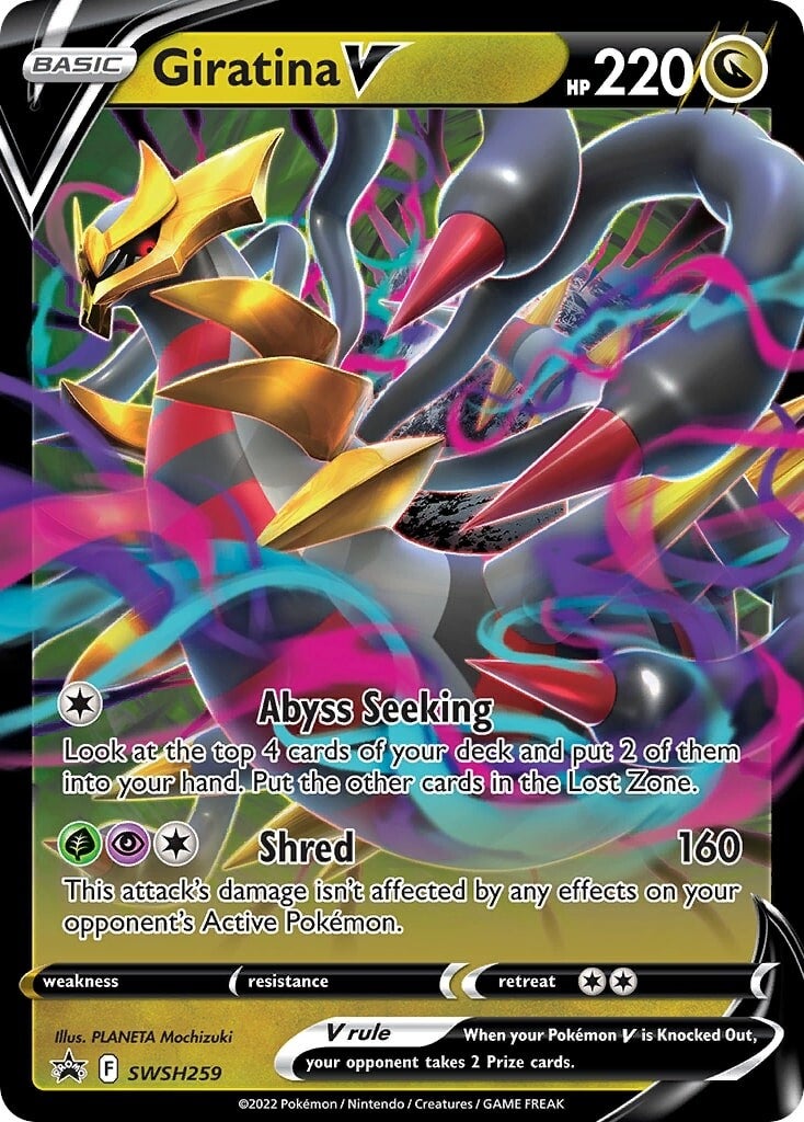 Giratina V (SWSH259) [Sword & Shield: Black Star Promos] | RetroPlay Games
