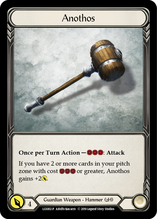 Anothos [LGS002-P] (Promo)  1st Edition Cold Foil | RetroPlay Games