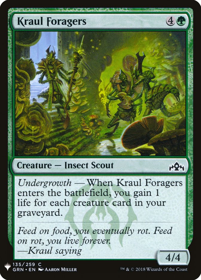 Kraul Foragers [Mystery Booster] | RetroPlay Games