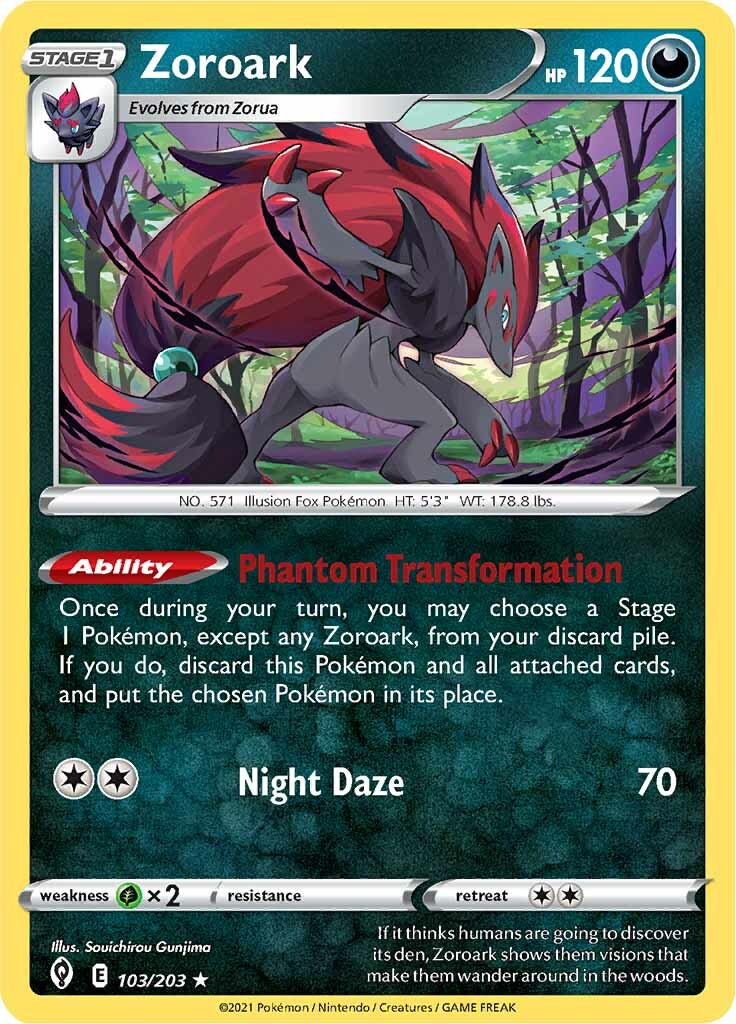 Zoroark (103/203) [Sword & Shield: Evolving Skies] | RetroPlay Games