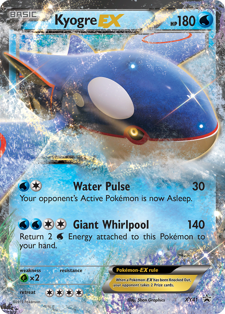 Kyogre EX (XY41) [XY: Black Star Promos] | RetroPlay Games