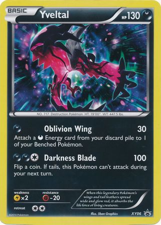 Yveltal (XY06) (Jumbo Card) [XY: Black Star Promos] | RetroPlay Games