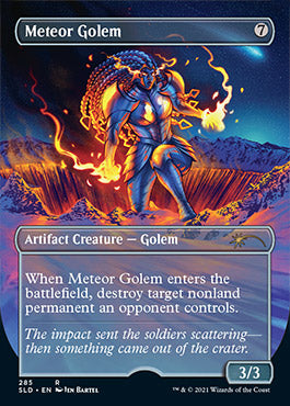 Meteor Golem (Borderless) [Secret Lair Drop Series] | RetroPlay Games