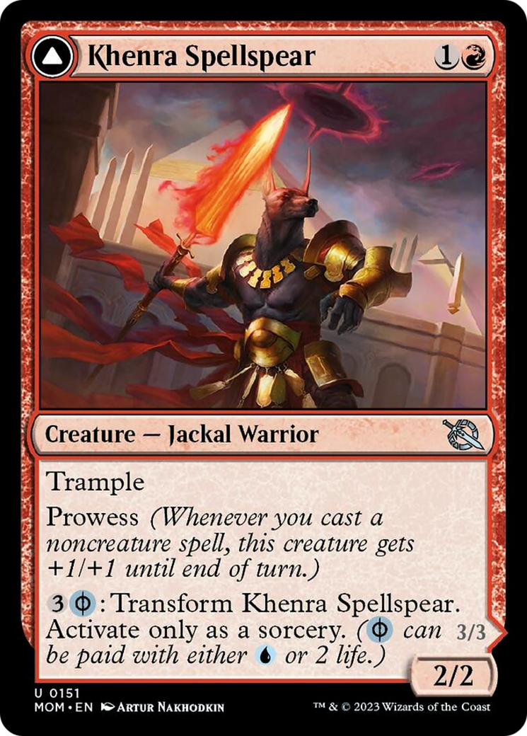 Khenra Spellspear // Gitaxian Spellstalker [March of the Machine] | RetroPlay Games