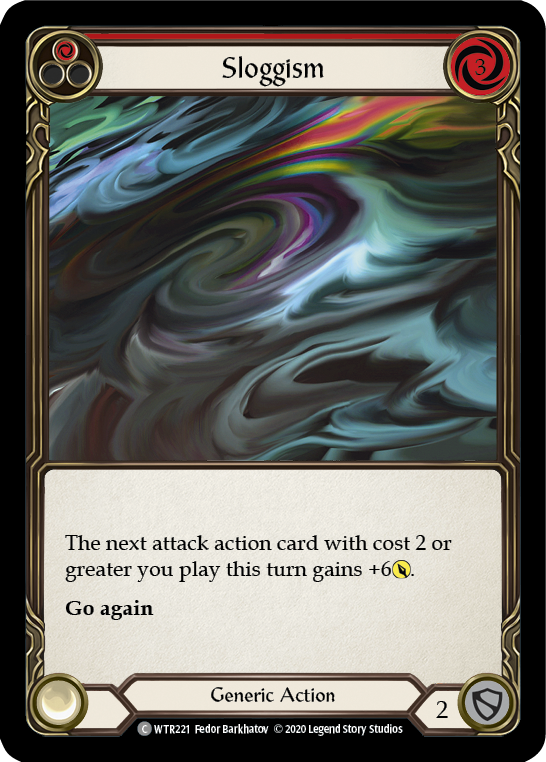 Sloggism (Red) [U-WTR221] (Welcome to Rathe Unlimited)  Unlimited Rainbow Foil | RetroPlay Games